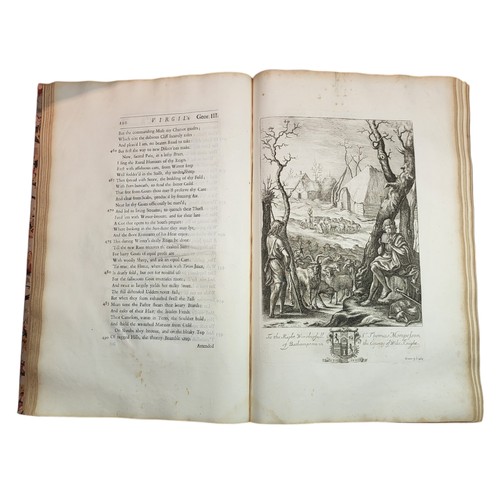 62 - Virgil. 
The Works ... containing His Pastorals, Georgics, and Ænis, translated by Dryden. 
London: ... 