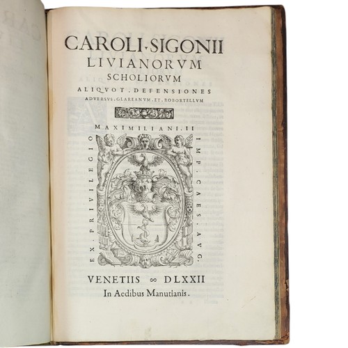 64 - Livius
Historiarum ab urbe condita, libri qui exstant XXXV cum universae historiae epitomis Caroli S... 