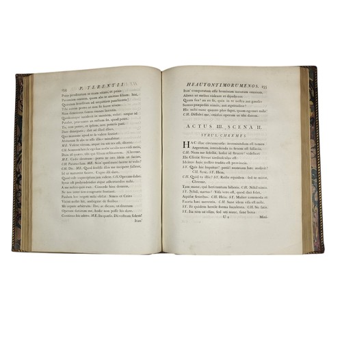 71 - Terentius Afer, Publius
Comoediae. 
Birmingham: Johannis Baskerville, 1772. 
First Baskerville editi... 