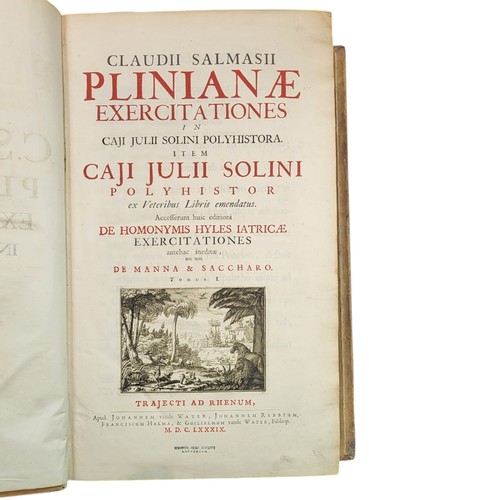 73 - Salmasius, Claudius
Plinianae exercitationes in Caji Julii Solini polyhistora . . . ex veteribus lib... 