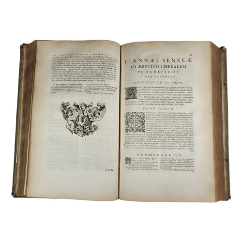 88 - L. Annaei Senecae philosophi Opera omnia quae extant omnia a Iusto Lipsio emendata et scholis illust... 