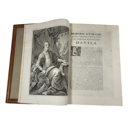 89 - Davila (Henrico Caterino) 
Historia delle Guerre Civili di Francia
Venetia, Francesco Hertshauser, 1... 