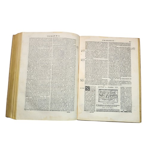 101 - Terenzio, Publio Afro
P. Terentii Afri poetae lepidissimi Comoediae, Venice 1545.
[14], 154, 117, [4... 