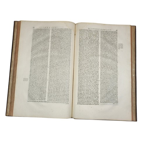 109 - Arrianus.
De expeditione Alexandri Magni. 
[Geneva]: Henri Estienne, 1575.
First critical edition, w... 