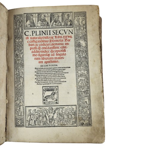 112 - Gaius Plinius Secundus
Naturalis historiae libri XXXVII e castigationibus Hermolai Barbari, ac codic... 