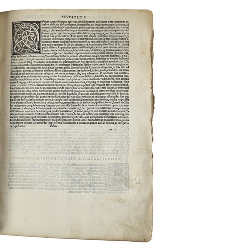 112 - Gaius Plinius Secundus
Naturalis historiae libri XXXVII e castigationibus Hermolai Barbari, ac codic... 