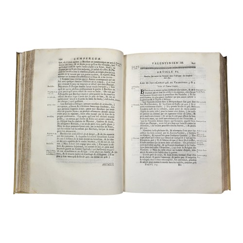 119 - Tillemont
Histoire des empereurs, et des autres princes qui ont régné durant les six premiers siècle... 