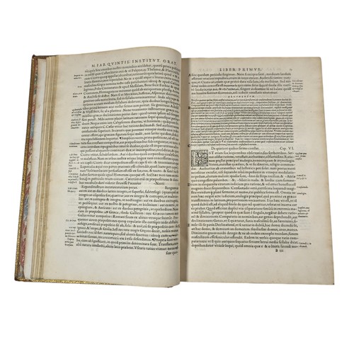 120 - Quintillianus (Marcus Fabius)
De institutione oratoria libri XII
... argumentisque doctissimi viri P... 