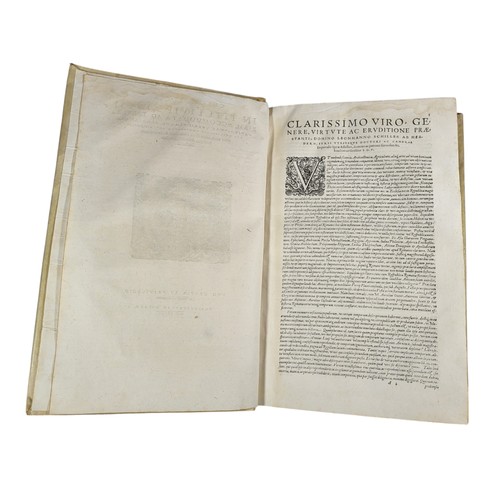 122 - Livius
Chronologia in Titi Livii Historiam 
Francofurti ad Moenum 1568
56pp, [6], 119pp, [82], 112pp... 