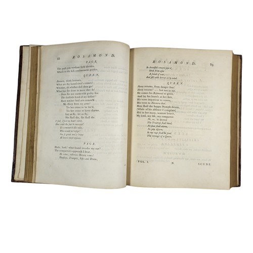 126 - Addison, Joseph. 
The Works of the Late Right Honorable Joseph Addison, Esq.
Birmingham: John Basker... 