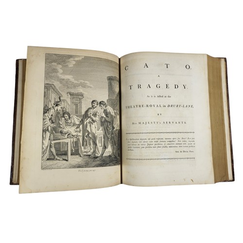 126 - Addison, Joseph. 
The Works of the Late Right Honorable Joseph Addison, Esq.
Birmingham: John Basker... 