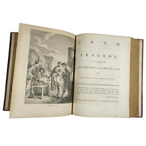 126 - Addison, Joseph. 
The Works of the Late Right Honorable Joseph Addison, Esq.
Birmingham: John Basker... 