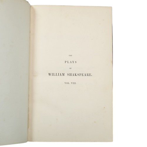 134 - Shakespeare. 
Selection of nineteenth century works, to include; 
Schmidt Shakespeare Lexicon, 1886 ... 