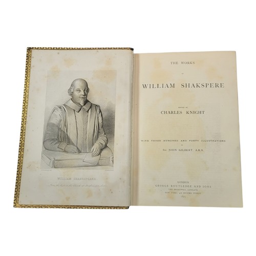 134 - Shakespeare. 
Selection of nineteenth century works, to include; 
Schmidt Shakespeare Lexicon, 1886 ... 