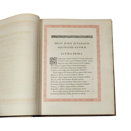 139 - Juvenalis / Persius Flaccus 
Decii Junii Juvenalis Aquinatis Satirae Decem et sex Auli Persii Flacci... 