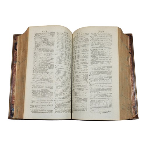 140 - Johnson, Samuel 
Dictionary of English Language 
London: Longman, Hurst, Rees and Orme 1805
In four ... 