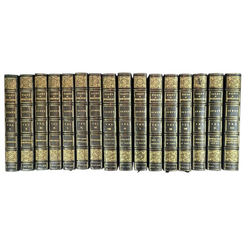 142 - Walter Scott 
Poetical Works 
Edinburgh: Archibald Constable 1822-1830
Fifty three volume set of Sco... 