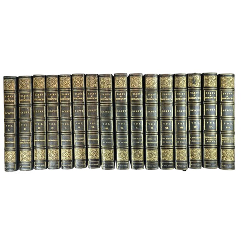 142 - Walter Scott 
Poetical Works 
Edinburgh: Archibald Constable 1822-1830
Fifty three volume set of Sco... 