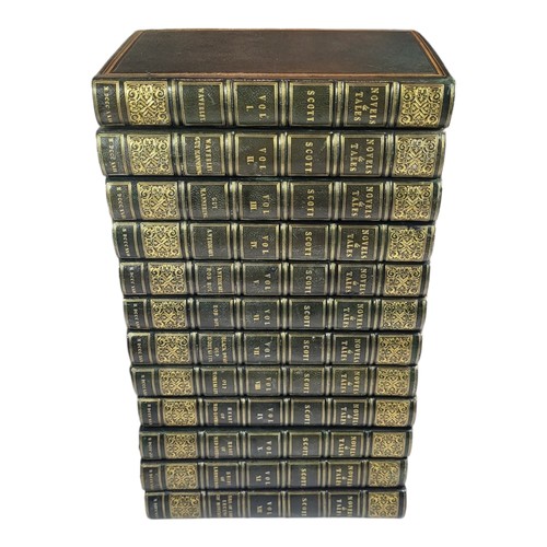 142 - Walter Scott 
Poetical Works 
Edinburgh: Archibald Constable 1822-1830
Fifty three volume set of Sco... 