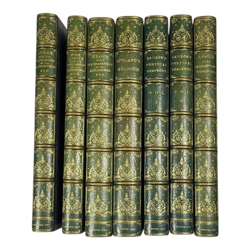 145 - 18th/19th Century Bindings, Zaehnsdorf. 
An attractive set of bindings, to include; 
1876, The Attic... 