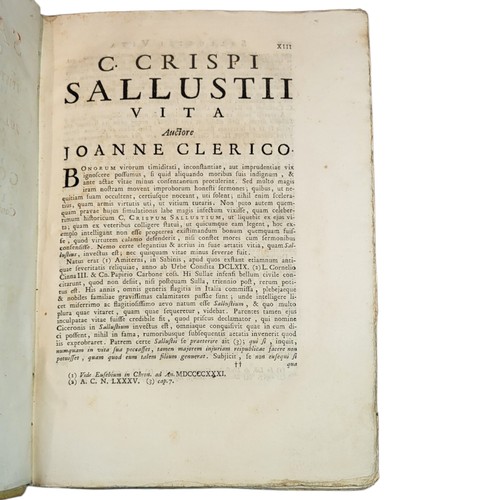 94 - Sallust
Caii Crispi Sallustii quae exstant item Epistolae de Republica ordinanda Declamatio in Cicer... 