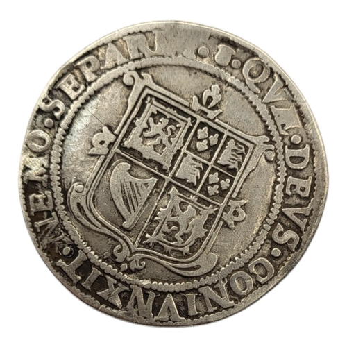 255 - SCOTTISH INTEREST, AN EARLY 17TH CENTURY JAMES VI, 1567 - 1625 SILVER 30 SHILLINGS COIN
9th coinage,... 