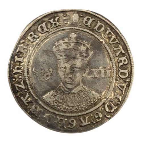 261 - A 16TH CENTURY BRITISH EDWARD VI, 1547 - 1553, FINE SILVER 1 SHILLING COIN
3rd period. 
(approx diam... 