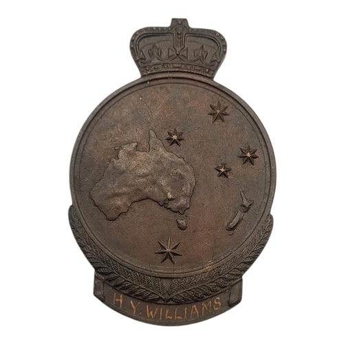 311 - WORLD WAR I GALLIPOLI CAMPAIGN. BRONZE ANZAC COMMEMORATIVE MEDALLION
Depicting Private John Simpson ... 