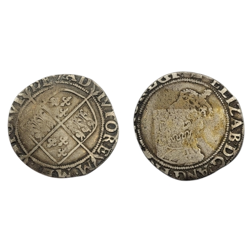 314 - A 16TH CENTURY BRITISH ELIZABETH I, 1558 - 1603 SILVER 1 SHILLING
Second issue, Circa 1582/1600. 
(a... 