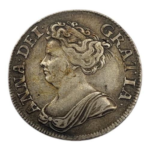 315 - AN 18TH CENTURY BRITISH QUEEN ANNE, 1707 - 1714 SILVER 1 SHILLING COIN, DATED 1711
4th bust.
(approx... 