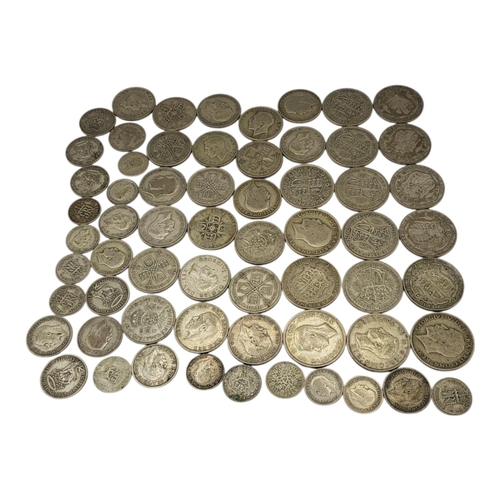 321 - A COLLECTION 20TH CENTURY GEORGE V AND GEORGE VI COINS, 1920 - 1945
Comprising thirteen George V hal... 