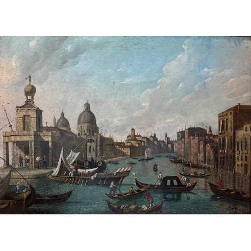 548 - SCHOOL OF GIOVANNI ANTONIO CANAL, CALLED CANALETTO, VENICE, 1697 - 1768, AN EXTREMELY LARGE AND IMPR... 