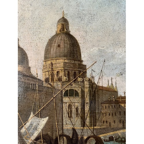 548 - SCHOOL OF GIOVANNI ANTONIO CANAL, CALLED CANALETTO, VENICE, 1697 - 1768, AN EXTREMELY LARGE AND IMPR... 