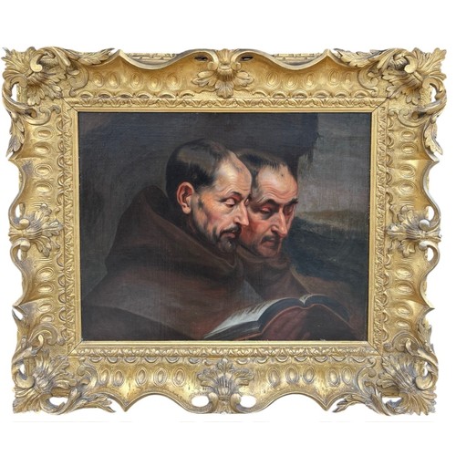 559 - WORKSHOP OF SIR PETER PAUL RUBENS, SIEGEN, 1577 - 1640, ANTWERP, 17TH CENTURY OIL ON CANVAS
Two Fria... 