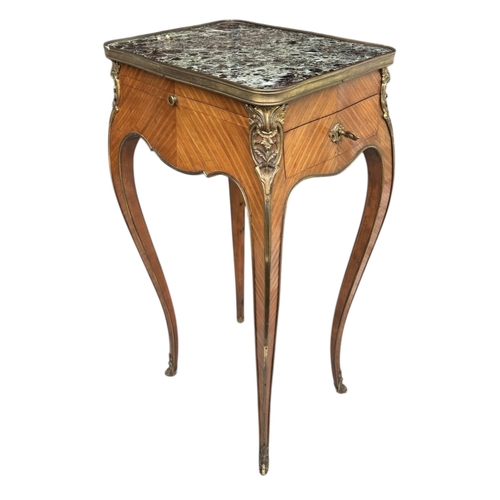 177 - LOUIS-JEAN CUEUNIÈRES IN THE MANNER OF BERNARD II VAN RISEN BURGH, A FINE 19TH CENTURY LOUIS XV DESI... 