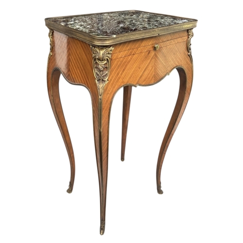 177 - LOUIS-JEAN CUEUNIÈRES IN THE MANNER OF BERNARD II VAN RISEN BURGH, A FINE 19TH CENTURY LOUIS XV DESI... 