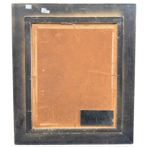 215 - ALFRED SCHOLLAERT, BELGIAN, 1905 - 1987, MID 20TH CENTURY OIL ON BOARD
Portrait study of a gentleman... 