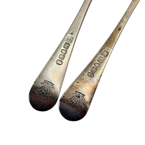 546 - GEORGE SMITH III AND WILLIAM FEARN, A SET OF SIX LATE 18TH CENTURY GEORGE III SILVER DESSERT SPOONS
... 