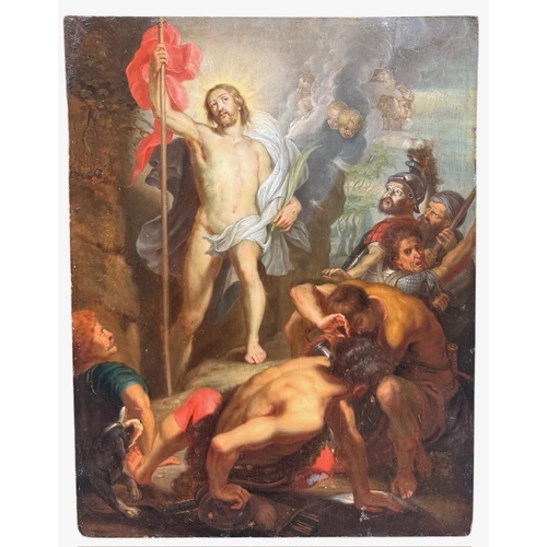 794 - CIRCLE OF SIR PETER PAUL RUBENS, SIEGEN, 1577 - 1640, ANTWERP, 17TH CENTURY OIL ON PANEL
The Resurre... 