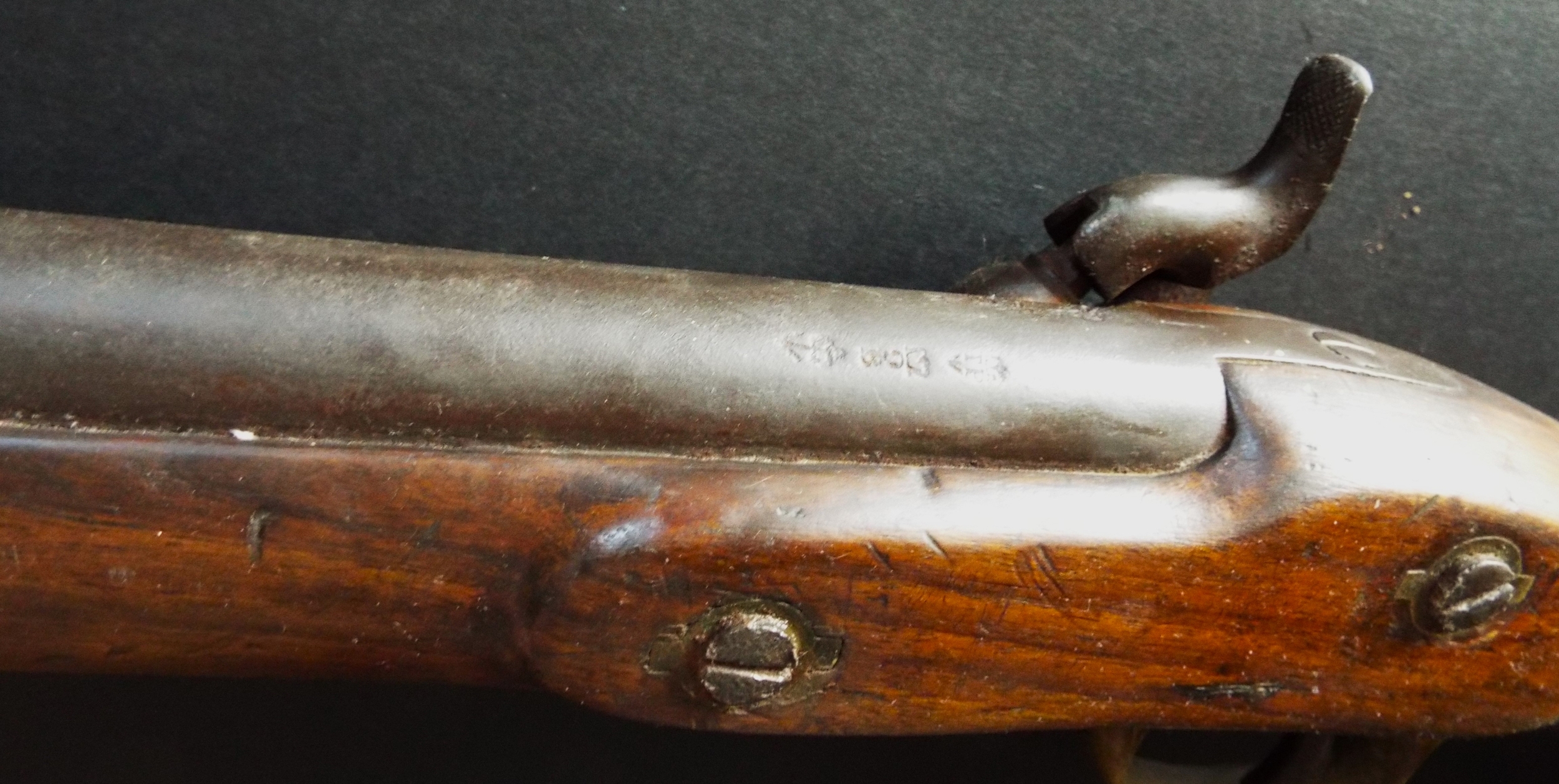 1844 Pattern Tower musket. Full stock with regulation brass mounts ...