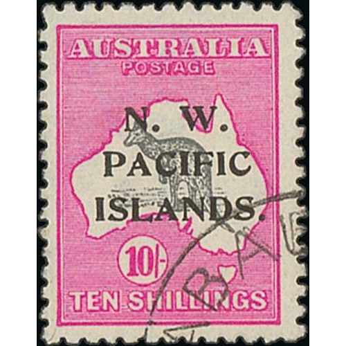 1250 - 1915-22 N.W Pacific Islands overprints on Australia, the used collection with additional stamps, man... 