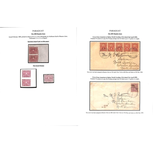 1270 - 1879-89 Issues, the fine study written up on 36 pages comprising 1879 unissued 5r and 10r (9, four C... 