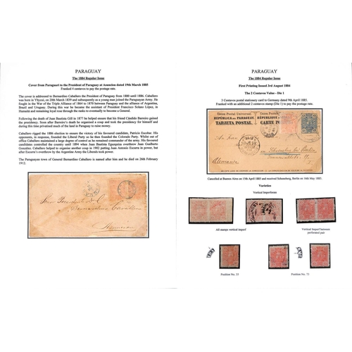 1270 - 1879-89 Issues, the fine study written up on 36 pages comprising 1879 unissued 5r and 10r (9, four C... 