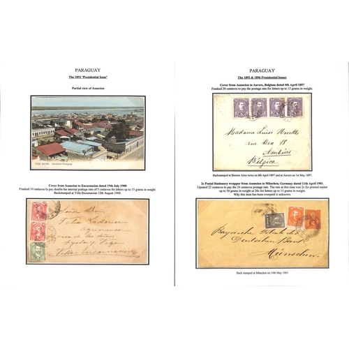 1273 - 1892-96 Presidential Issue, the fine study on sixteen pages with 1892 and 1896 sets mint including b... 