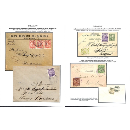 1275 - 1900-03 Regular issues, the fine study written up on 29 pages, comprising 1900 issue die proofs (3) ... 