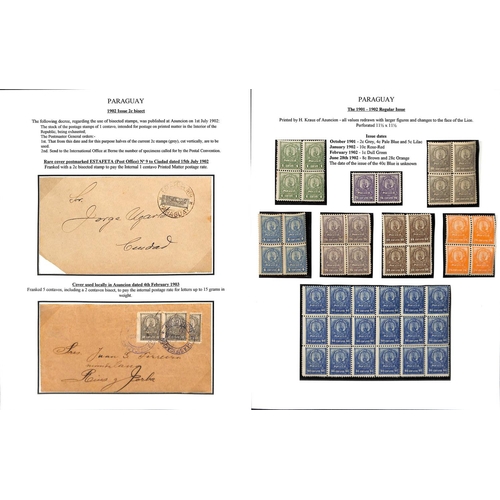 1275 - 1900-03 Regular issues, the fine study written up on 29 pages, comprising 1900 issue die proofs (3) ... 