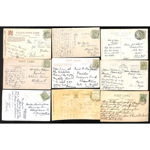 546 - 1890-1990 Covers and cards (c.100), free fronts (43) etc., including 1890 Penny Postage Jubilee enve... 