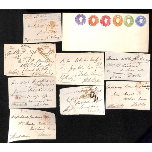 546 - 1890-1990 Covers and cards (c.100), free fronts (43) etc., including 1890 Penny Postage Jubilee enve... 