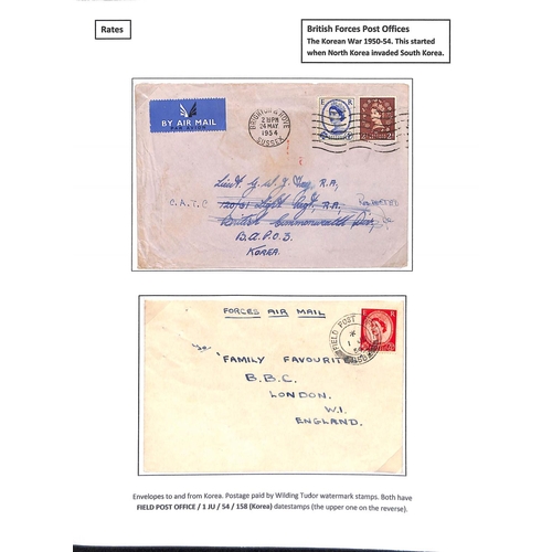 549 - Wilding Issues. 1953-65 Covers and cards bearing Wilding definitives including a study of commercial... 