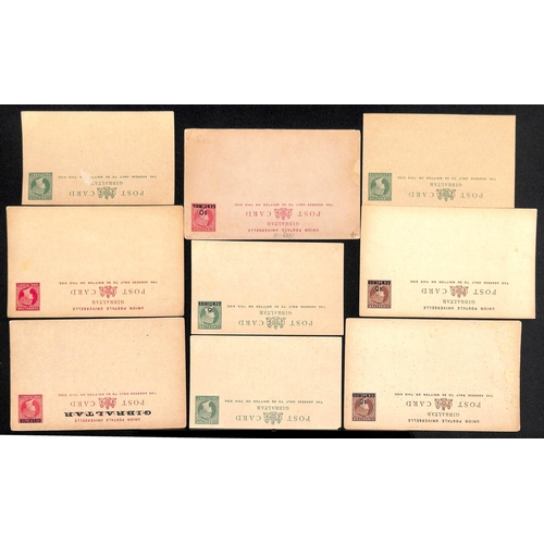 1075 - Postal Stationery. 1886-1938 Postcards, reply cards, wrappers and registration envelopes including S... 